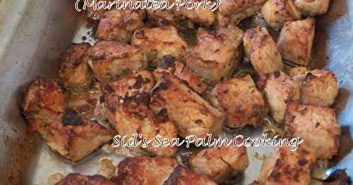 Pork Kebabs (Souvlaki or Marinated Pork)