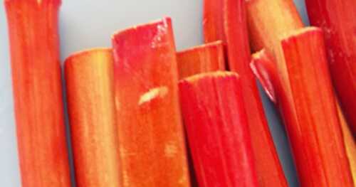 Rabarbergrød   (Rhubarb Pudding)