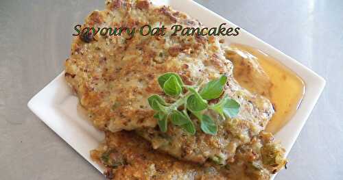 Savoury Oat Pancakes for SRC Back to School