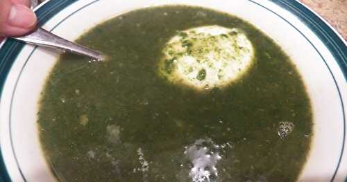 Spinat Suppe (Spinach Soup) #SoupSwappers