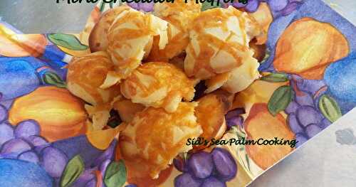 Sweet Cheddar Cheese Mini Muffins  for SRC