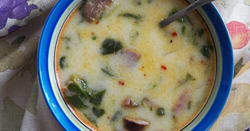Zuppa Toscana ala Sid for Soup Saturday Swappers