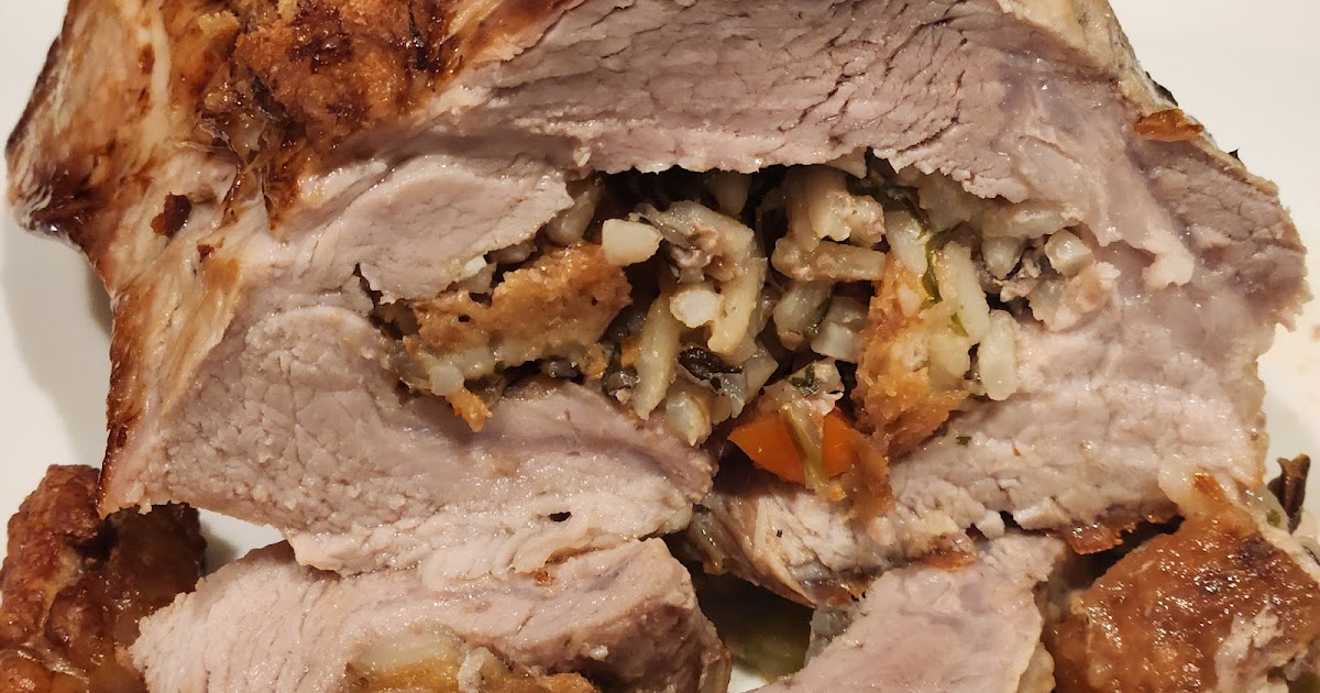 Stuffed Pork Loin Roast- Roulade