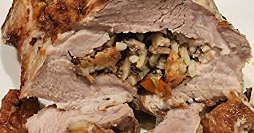 Stuffed Pork Loin Roast- Roulade