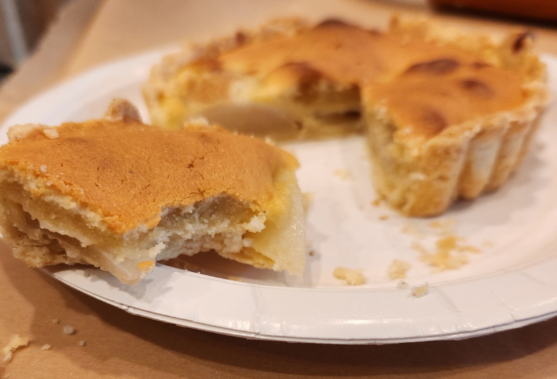 Gluten Free Frangipane and Pear Tart