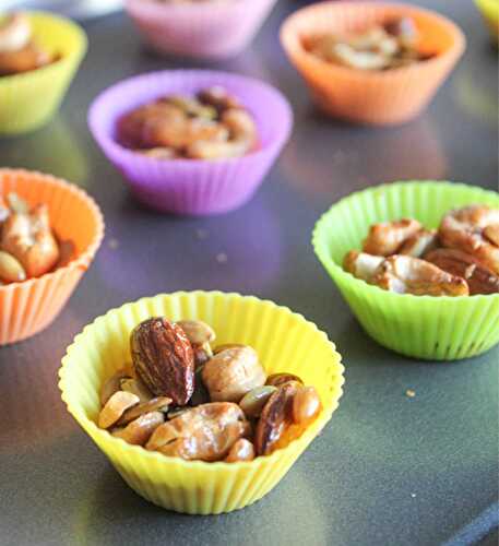 Cashew Clusters with Almonds - a Sweet and Salty Snack