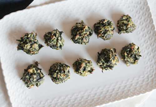 Easy Baked Spinach Balls