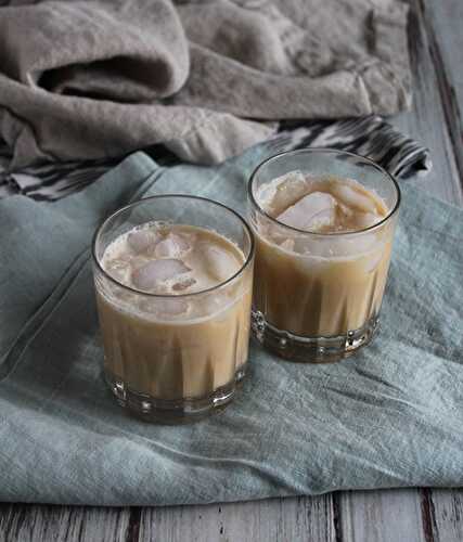 Easy Cold Brew Coffee with Homemade Bourbon Cream