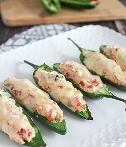 Grilled and Zesty Jalapeno Poppers Recipe - Vegetairan