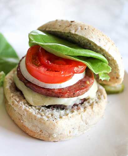 Jersey Burger with Cheese