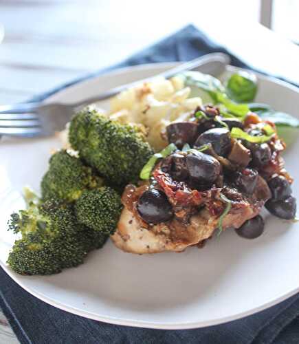Slow Cooker Mediterranean Chicken - An Easy Meal to Prepare!