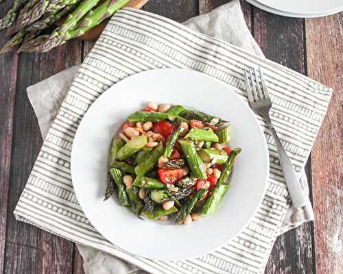 Tender Grilled Asparagus Salad Recipe - Easy Recipe
