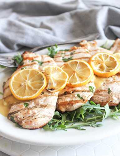 Grilled Chicken Paillard