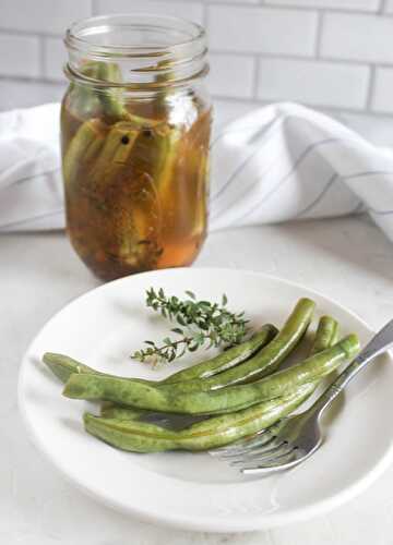 Quick Pickled Green Beans Recipe