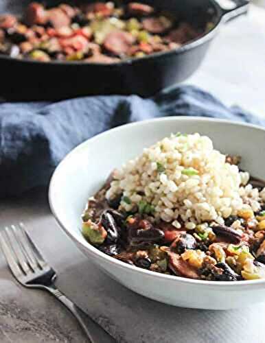 Easy Red Beans and Rice with Ground Beef