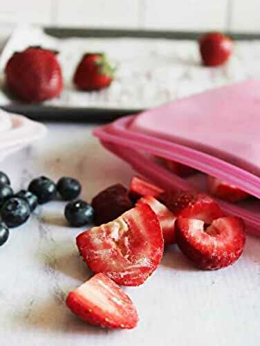 How to Freeze Fresh Fruit for Smoothies