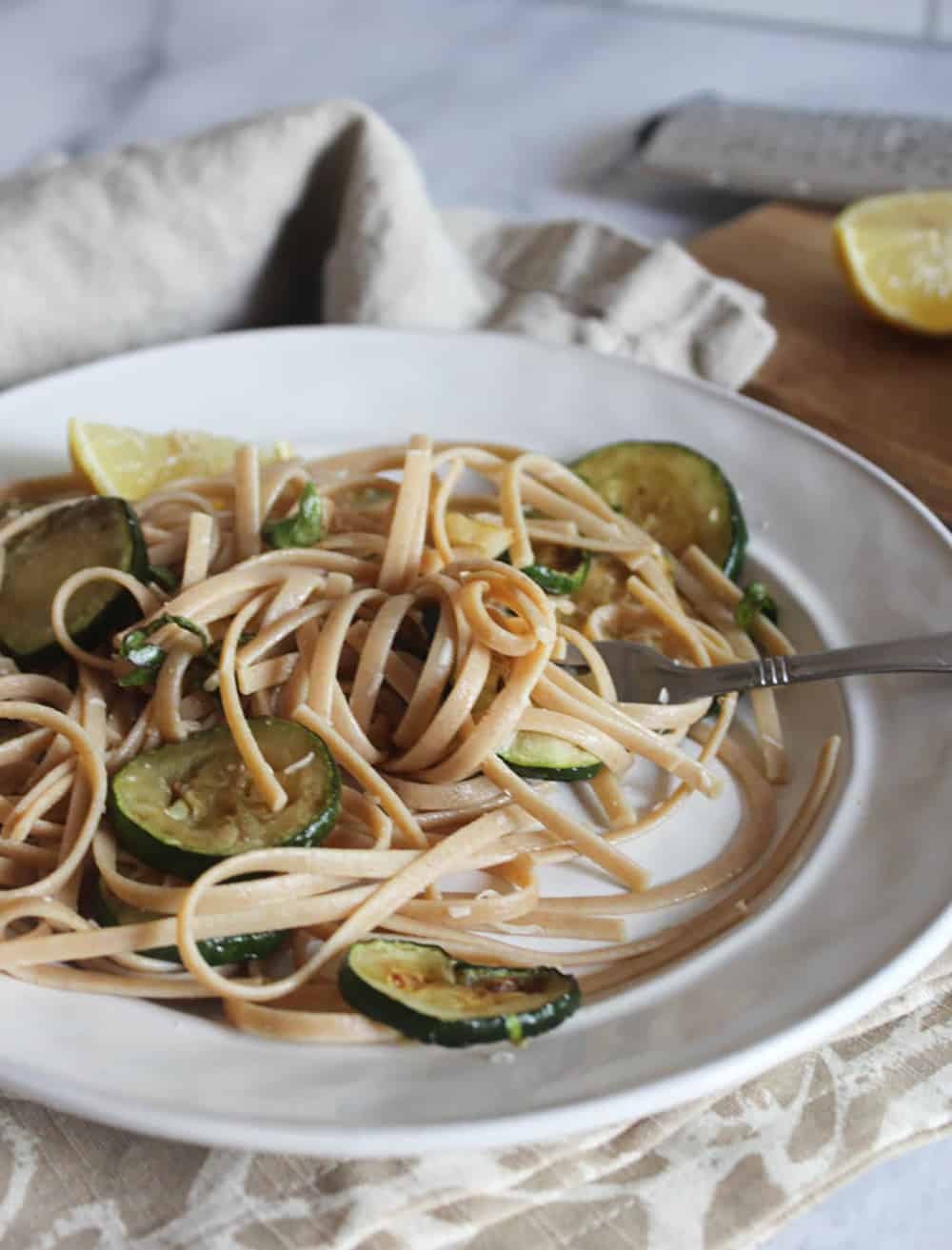 4 Ingredient Zucchini Pasta