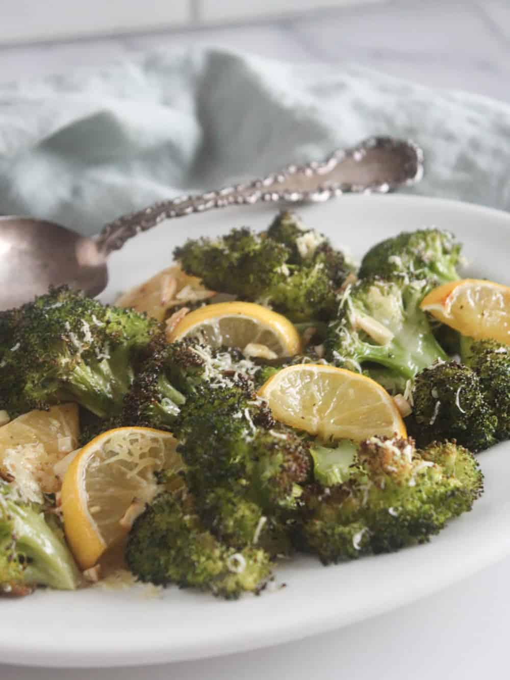 Roasted Broccoli with Lemon and Garlic