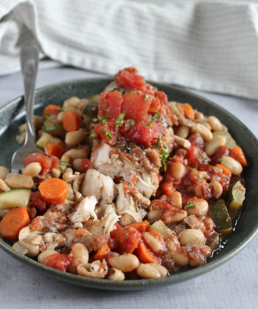 Slow Cooker Tuscan Chicken