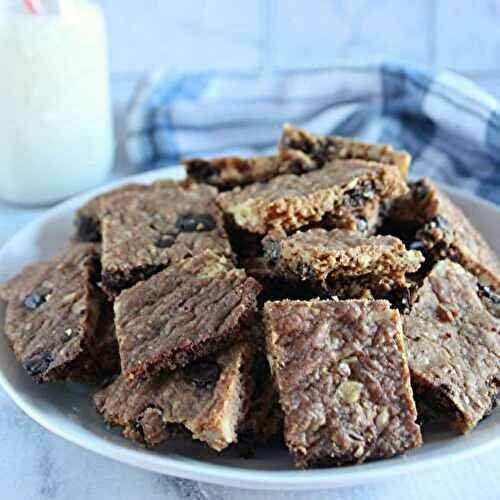 Walnut Chocolate Chip Cookie Brittle
