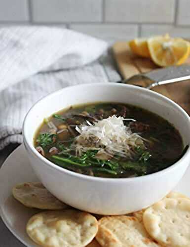 Kale Mushroom Soup