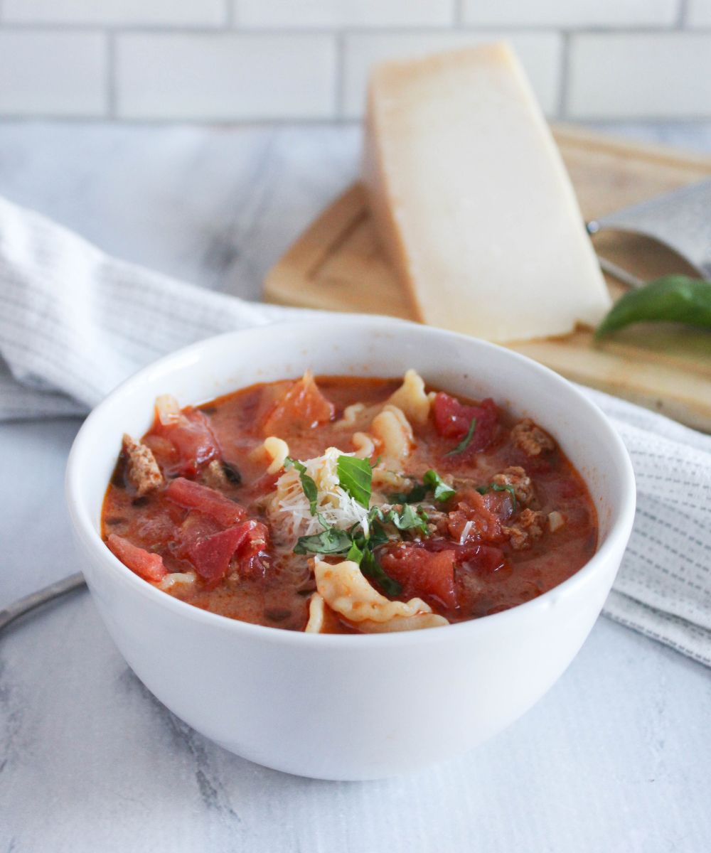 Simple Lasagna Soup Recipe