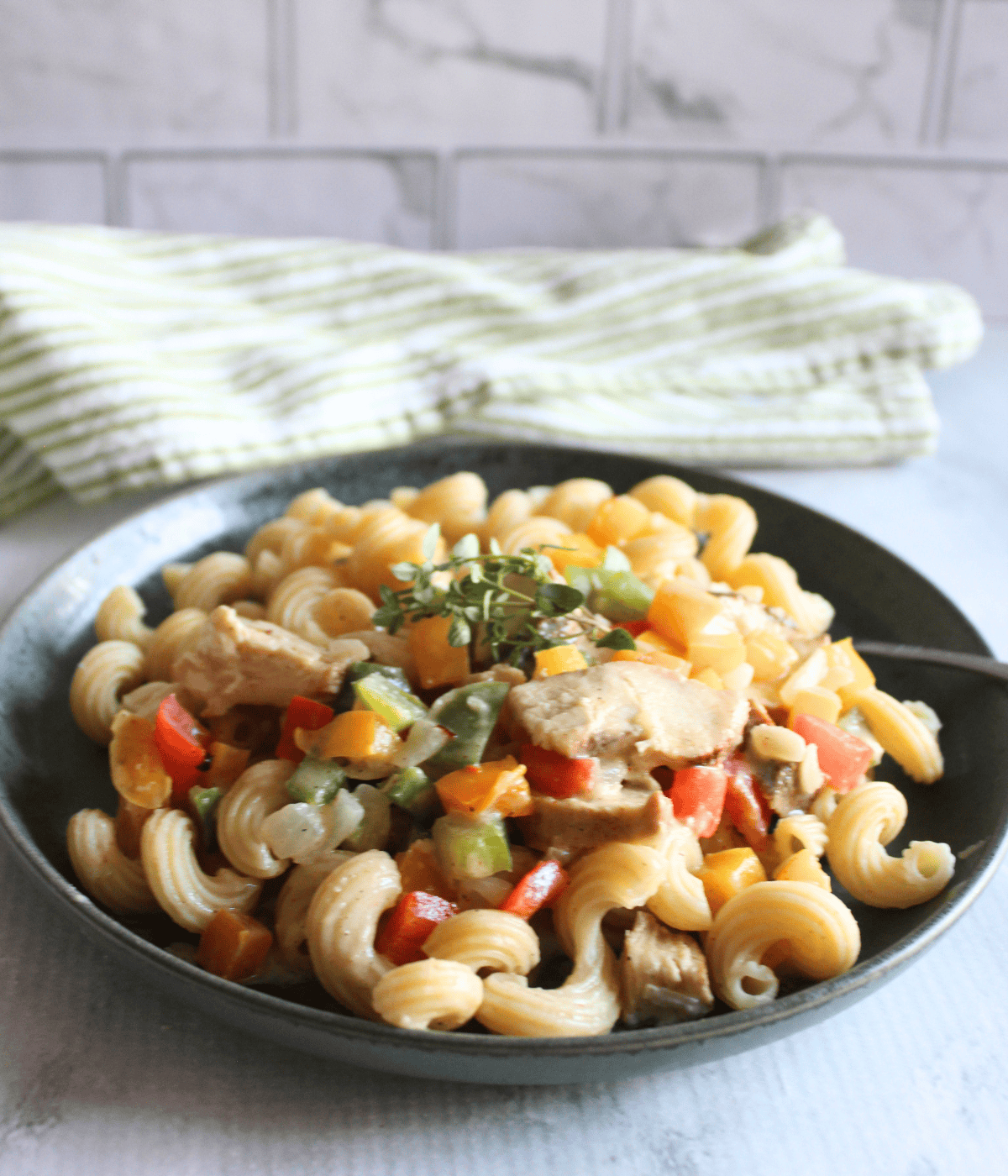 Rasta Pasta with Chicken