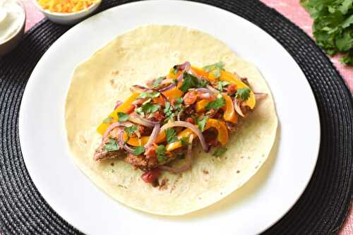 Baked Chicken Fajitas