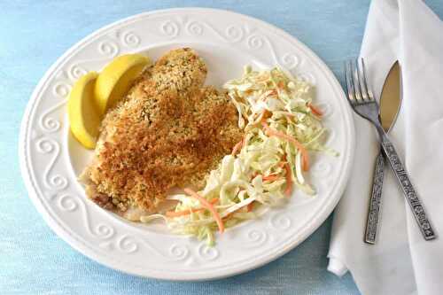 Baked Panko Fish