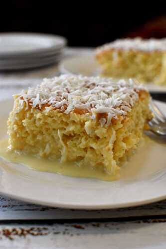 Coconut Tres Leches Cake
