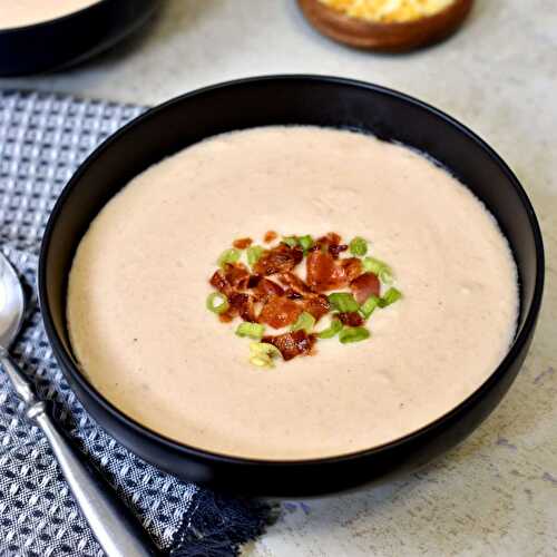 Instant Pot Cauliflower soup