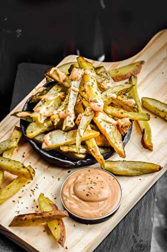 Easy Oven Fries with North Idaho Fry Sauce