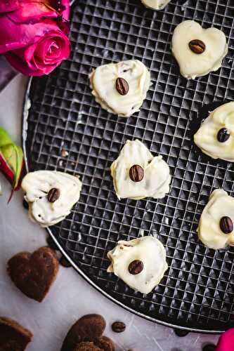 White Chocolate Mocha Cookies & Cream Truffles (Vegan)