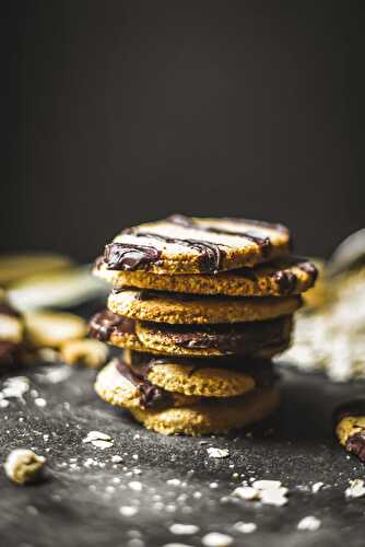 Chocolate Oats & Maple Cut-Out Cookies (Vegan+GF)