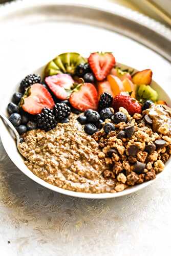 My Favorite Overnight Oats (Vegan+GF)