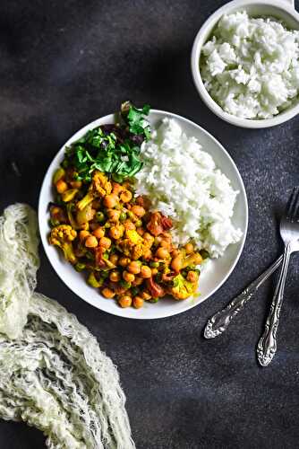 Indian Chana Masala Curry