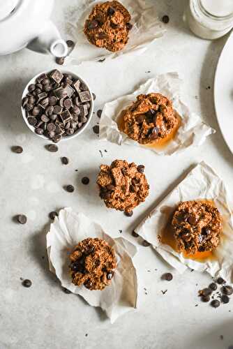 Chocolate Chip French Toast Muffins (Vegan+GF)