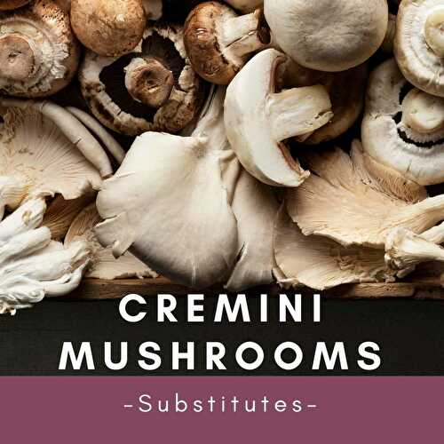 Five Best Cremini Mushroom Substitutes