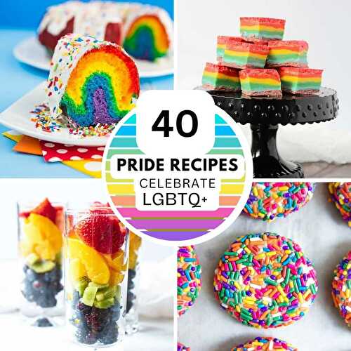 40 Pride Rainbow Recipes