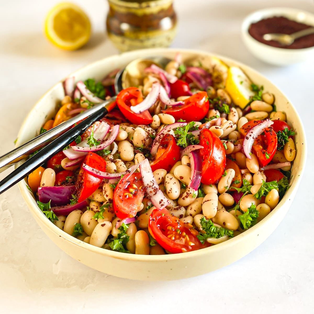 Piyaz, 10-Minute Turkish White Bean Salad