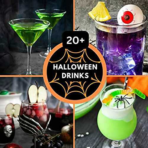 20+ Halloween Cocktails and Easy Drinks