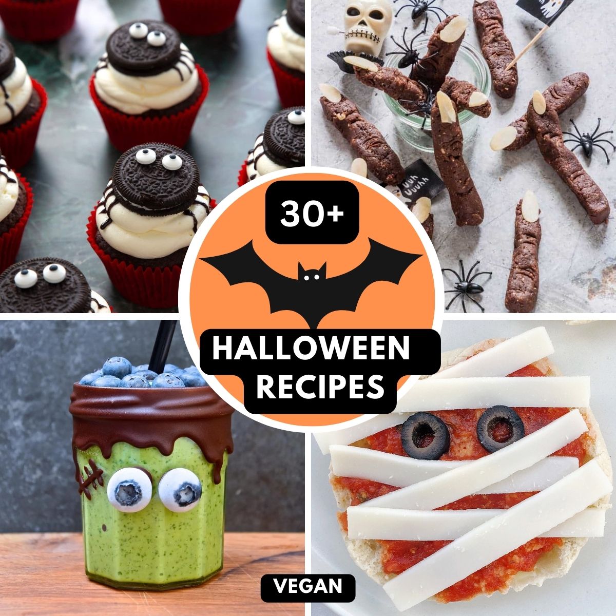 30+ Vegan Halloween Recipes