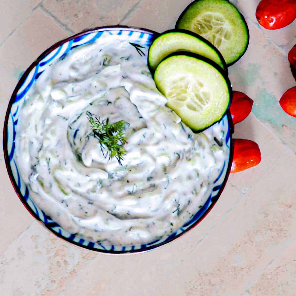 Vegan Tzatziki Sauce Recipe (dairy free)