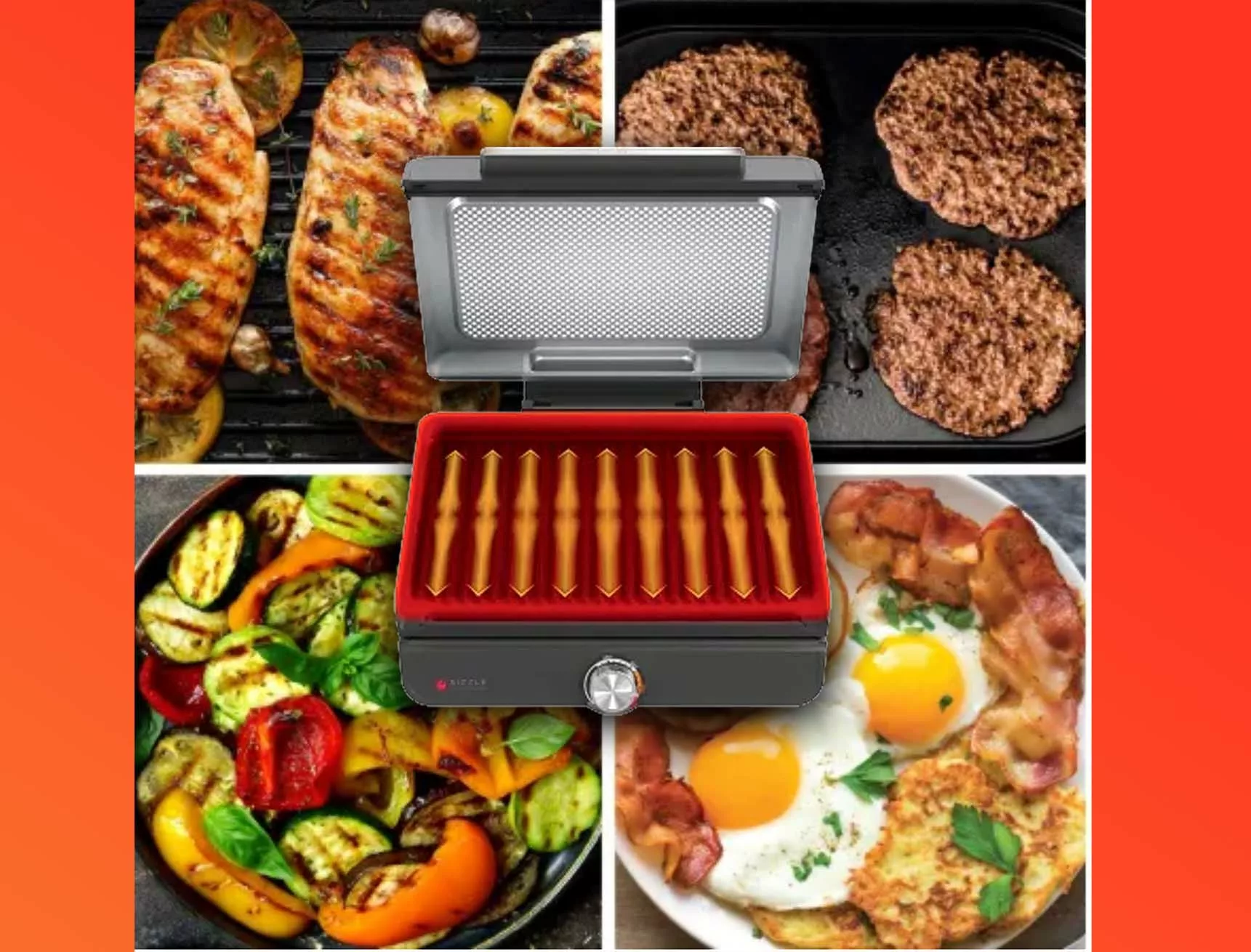 Ninja Sizzle Smokeless Indoor Grill & Griddle Product Overview
