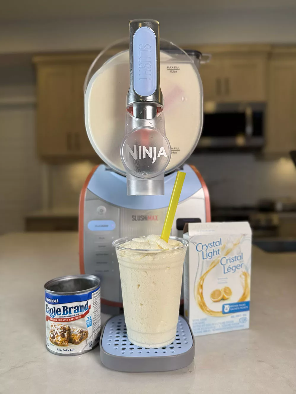 Two-Ingredient Frosted Lemonade (Crystal Light Version) | Ninja SLUSHi Recipe