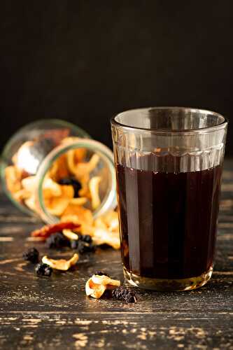Uzvar (Dried fruits infusion)