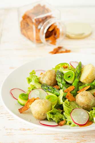 Shaved Asparagus and New Potatoes Salad