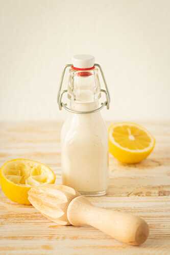 Tahini Dressing (oil-free and vegan)