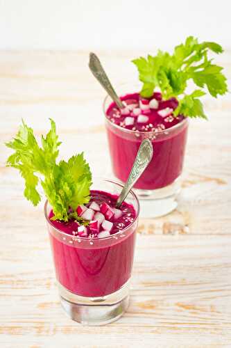 Sexy Zesty Chilled Beetroot Soup