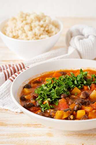 Black Bean and Vegetable Stew